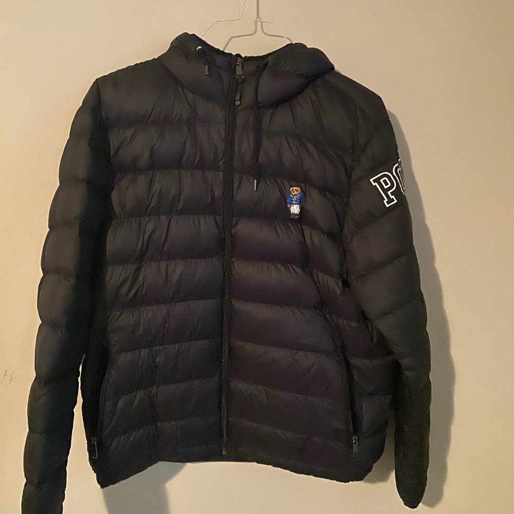 Polo bear puffer jacket